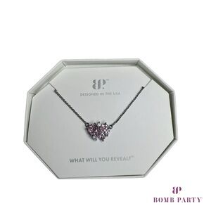 SOLD - Bomb Party The Cluster Sparkle Necklace